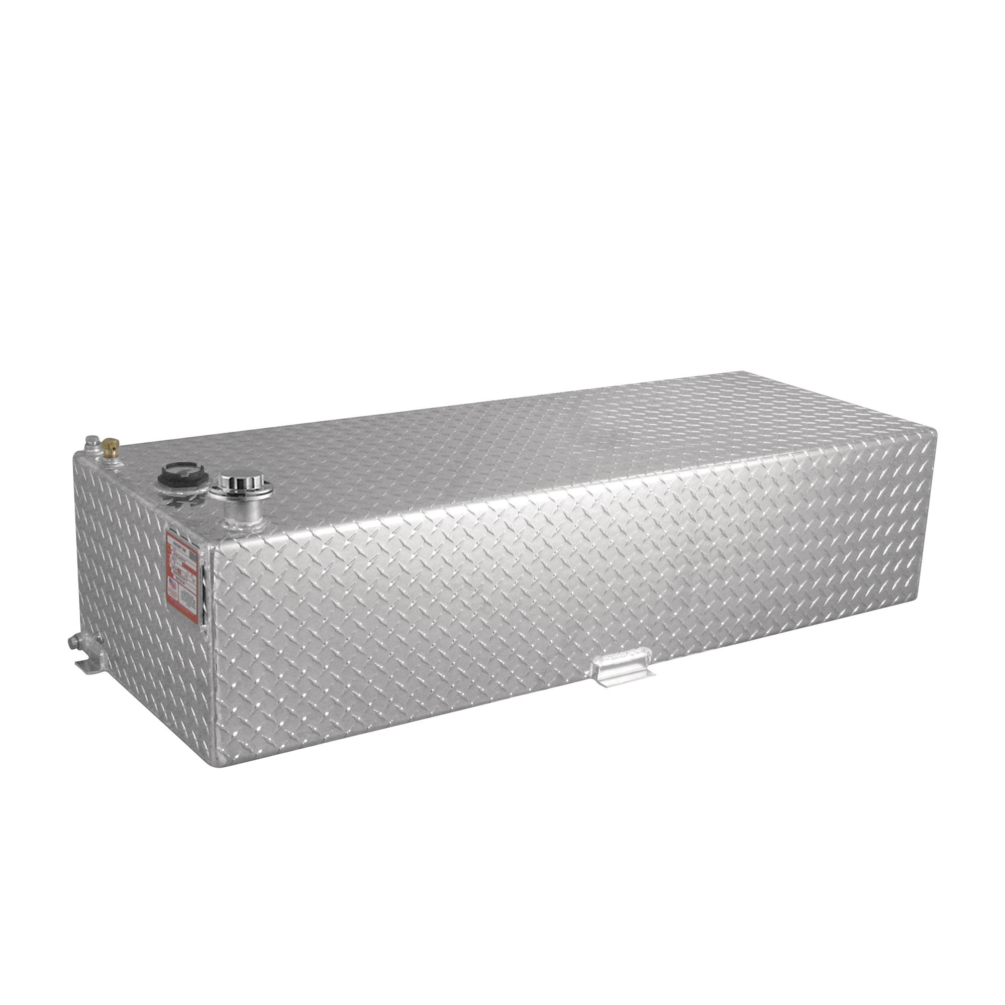 RDS Aluminum Auxiliary Fuel Tank, 60-Gallon Rectangular, Diamond Plate, Model# 72771